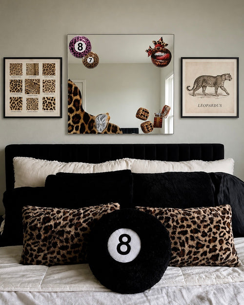 Customisable Leopard luxe Print Mirror 🐆